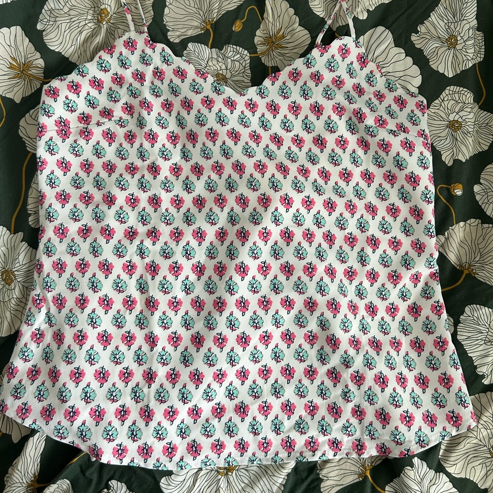 J.Crew Factory Scalloped Cami